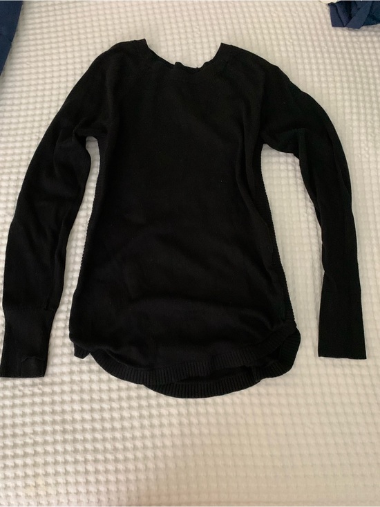 lululemon athletica Sweaters - lululemon athletica Black Women's Crewneck Sweater EUC Size 6